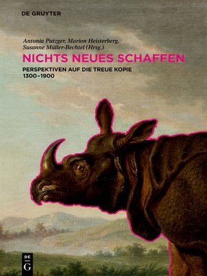 cover image of NICHTS NEUES SCHAFFEN